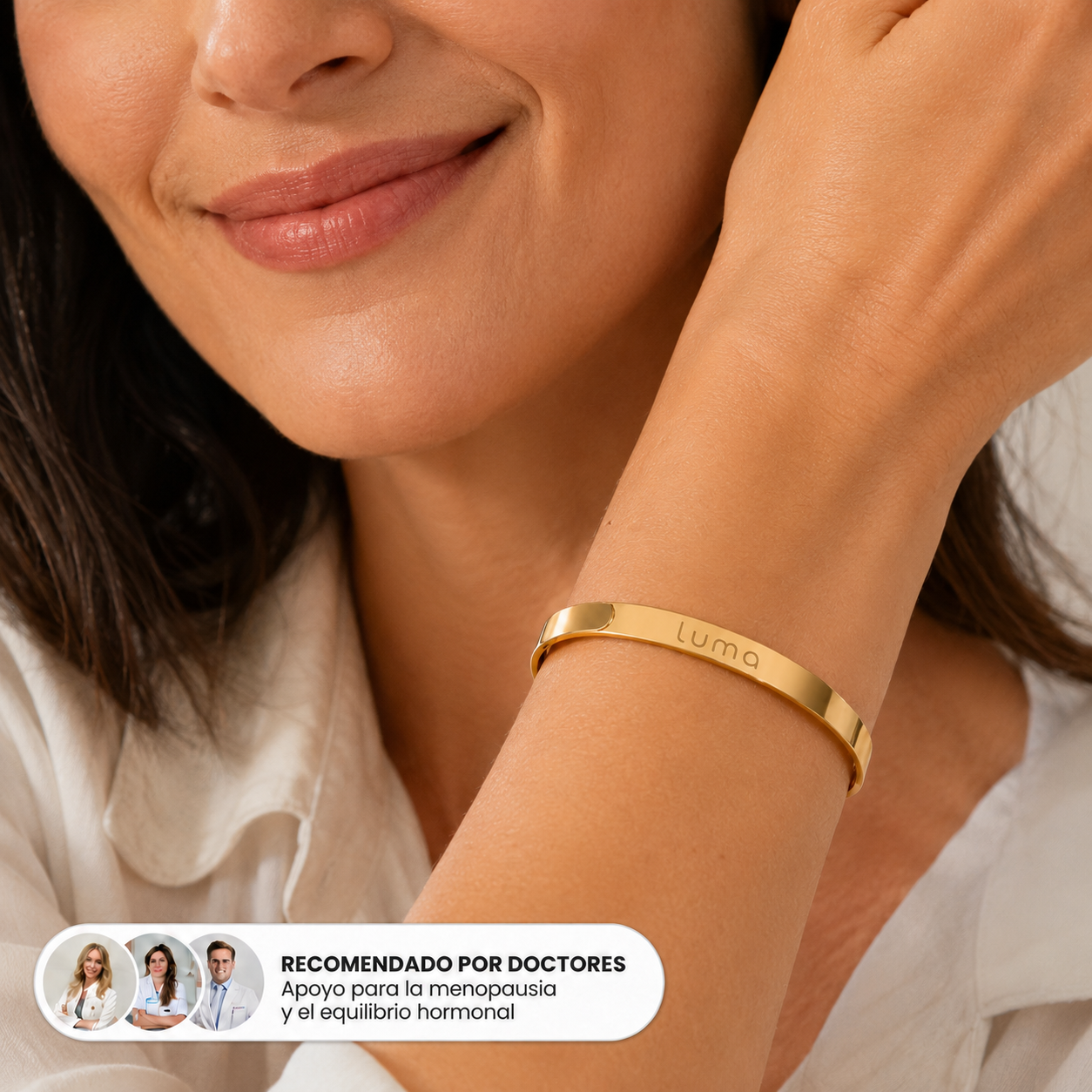 LUMA Pulsera | Brazalete Magnético de Cobre