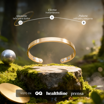 LUMA Pulsera | Brazalete Magnético de Cobre