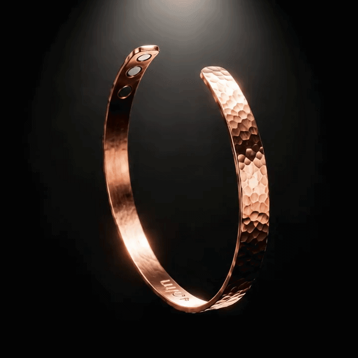 LUMA Pulsera | Brazalete Magnético de Cobre